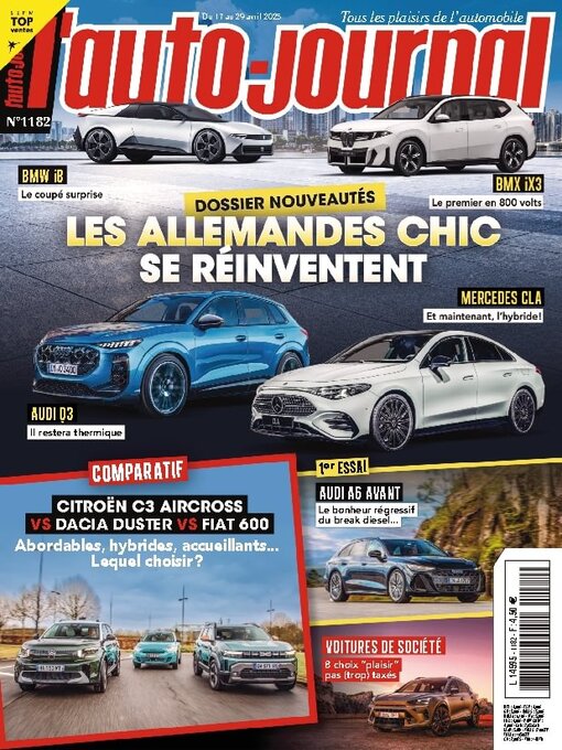 Title details for L'auto Journal by Editions Mondadori Axel Springer (EMAS) - Available